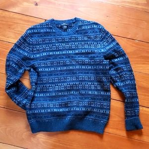 346 Brooks Brothers wool cashmere fair isle sweater